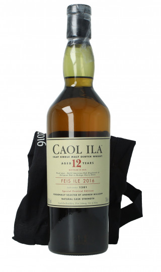 Caol Ila Islay Scotch Whisky 12 Year Old 1996 2009 70cl 56.2% OB- Feis Ile 2016