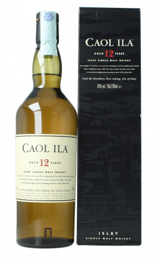 Caol Ila Islay  Scotch Whisky 12 year old 70cl 43% OB-