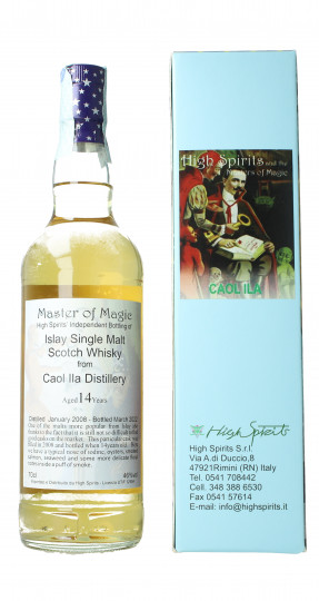 Caol Ila Islay  Scotch Whisky 14 year old 2008 2022 70cl 46% High Spirits  -Master of magic