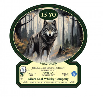 Caol Ila Islay Scotch Whisky 15 years old 2009 2025 70cl 52.8% - Silver Seal