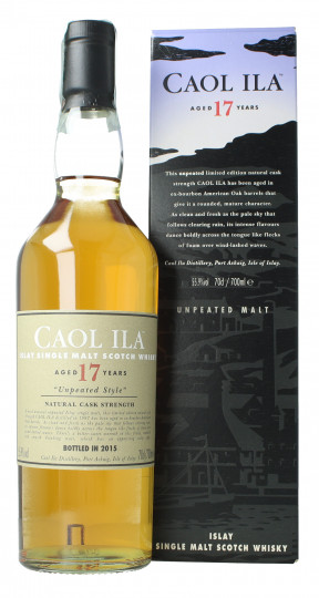 Caol Ila Islay  Scotch Whisky 17 year old Bot.2015 70cl 55.9% OB-Unpeated