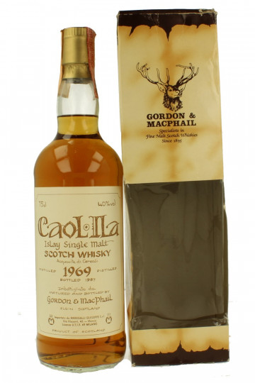Caol Ila Islay  Scotch Whisky 1969 1987 75 CL 40% Gordon MacPhail  -