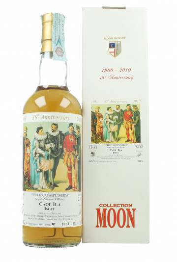 Caol Ila Islay  Scotch Whisky 1981 2010 70cl 46% Moon Import - The Costumes 30th anniversary