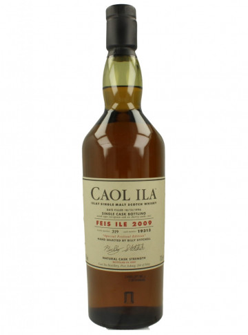 Caol Ila Islay  Scotch Whisky 1996 2009 58% OB - Feis Ile 2009