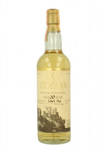 Caol Ila Islay  Scotch Whisky 20 year old 1974 1995 43% Dun Eideann #12577