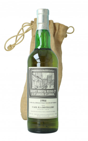 Caol Ila Islay  Scotch Whisky 25 year old 1984 2009 70cl 57.9% Berry & Bros Rudd - cask 5583 La Maison Du Whisky
