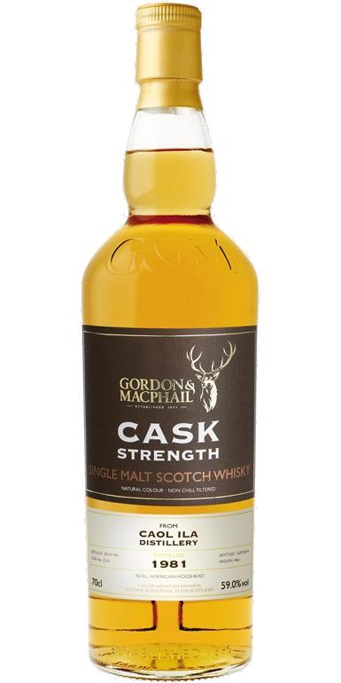 Caol Ila Islay Scotch Whisky 28/10/1981 12/07/2016 70cl 59