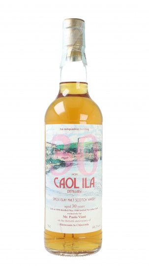 Caol Ila Islay  Scotch Whisky 30 year old 1980 2010 70cl 60.1% High Spirits  -