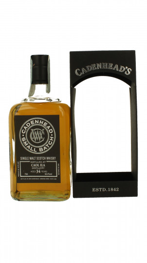 Caol Ila Islay  Scotch Whisky 34 Year Old 1982 2016 70cl 50.4% Cadenhead's - Small Batch