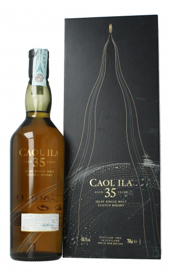 Caol Ila Islay  Scotch Whisky 35 Year old 1982 2018 70cl 58.1%
