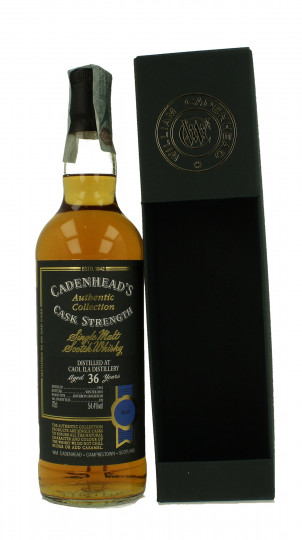 Caol Ila Islay  Scotch Whisky 36 Years Old 1982 2018 70cl 54.4% Cadenhead's - Authentic Collection