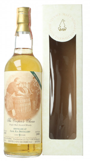 Caol Ila Islay  Scotch Whisky 9 year old 1989 1999 70cl 43% THE COOPERS CHOICE