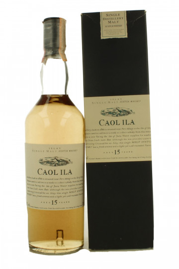 Caol Ila Islay Scotch Whisky Bot early 2000 70cl 43% Ob- Flora & Fauna