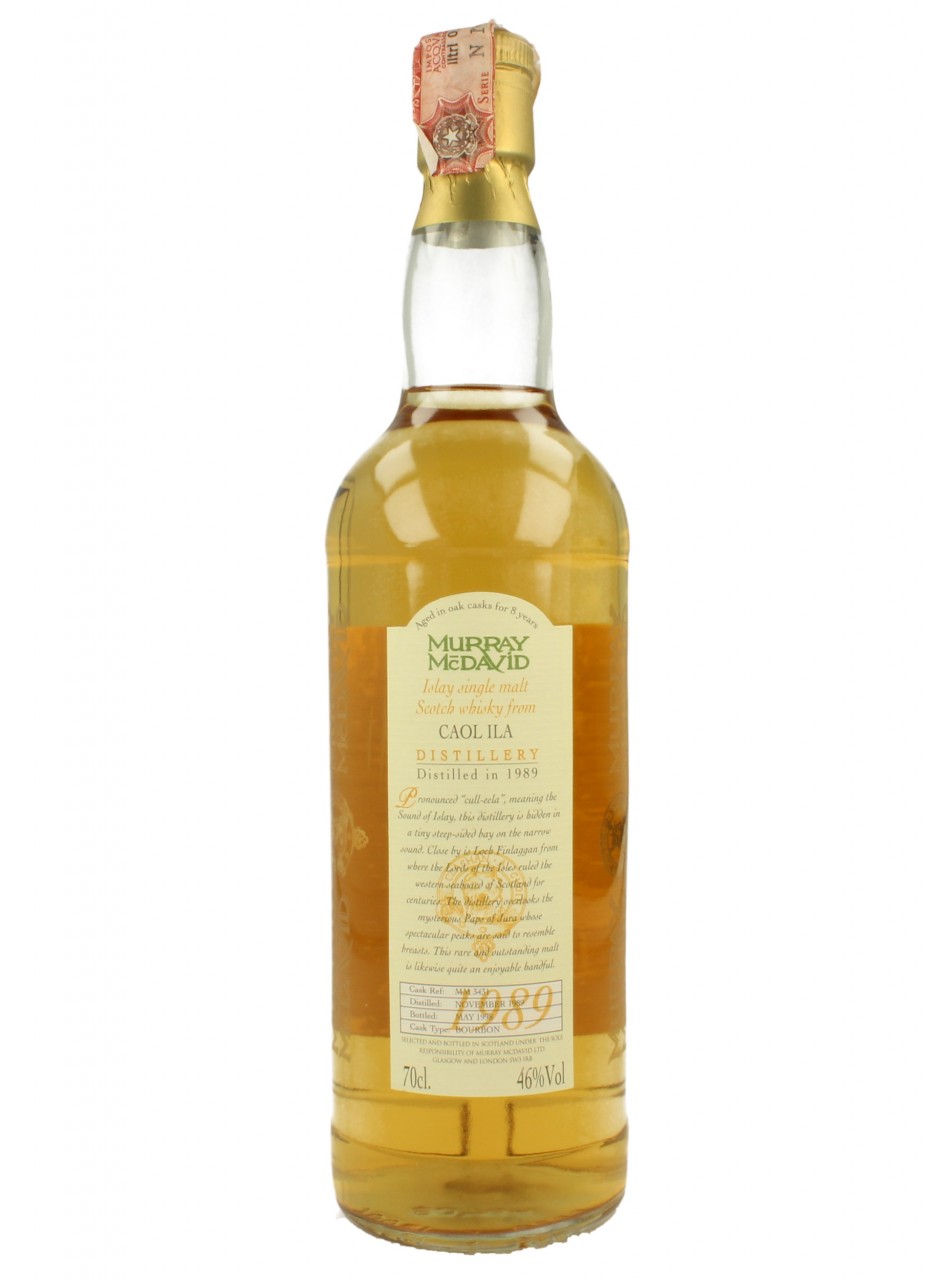 CAOL ILA MURRAY MCDAVID 1989 1998 70 CLCL 46% - Products - Whisky