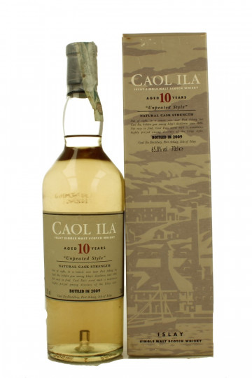 Caol Ila  UNpeated Islay Scotch Whisky 10 Years Old Bottled 2009 70cl 65.8% OB-