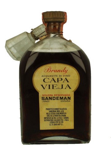 CAPA VIEJA Brandy Bot.60/70's 75cl 40 % Sandeman