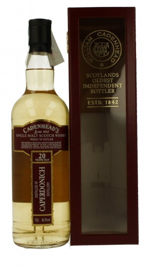 CAPERDONICH 20 years old 1996 2017 70cl 46.4% Cadenhead's -