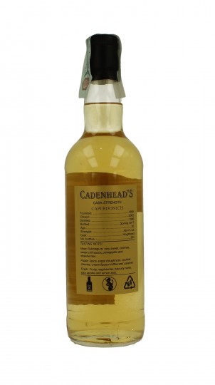 CAPERDONICH 20 years old 1996 2017 70cl 46.4% Cadenhead's -
