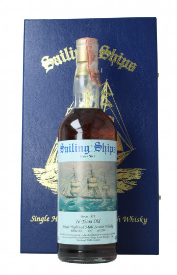 Caperdonich Speyside  Scotch Whisky 16 Years Old 75cl 43% Signatory  -Sailing Ship