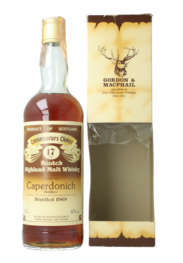 Caperdonich Speyside  Scotch Whisky 17 Years Old 1968 75cl 40% Gordon MacPhail  -