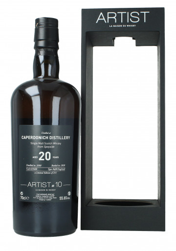 Caperdonich Speyside  Scotch Whisky 20  Years Old 2000 2020 75cl 55.8% LMDW Artist cask 29488