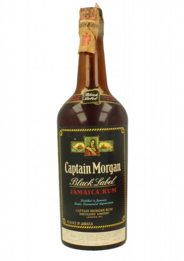 CAPTAIN MORGAN Black Label Bot.50/60's 75cl 43% - Rum