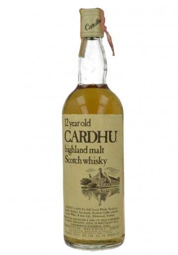 CARDHU 12yo Bot.80's 43% OB
