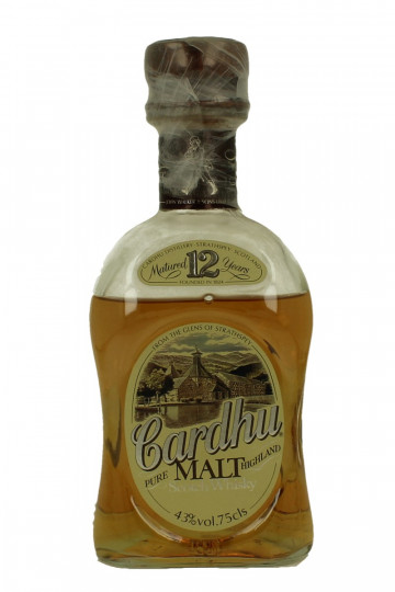 CARDHU 12yo Bot.80's 75cl 40% OB