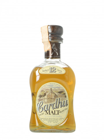 Cardhu Speyside Scotch Whisky 12  Year Old Bot in The 80's 75cl 40%