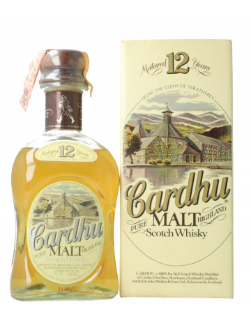 Cardhu Speyside Scotch Whisky 12  Year Old Bot in The 80's 75cl 40%