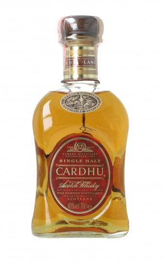 Cardhu Speyside Scotch Whisky 12  Year Old Bot in The 90's early 2000 70cl 40%