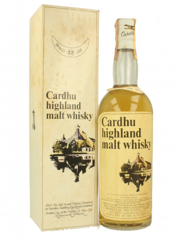 Cardhu Speyside Scotch Whisky 12yo Bot.60/70's 75cl 43% OB cork cap