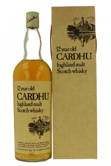 Cardhu Speyside Scotch Whisky 12yo Bot 70-80's 93.75cl 43% ?? very very rare