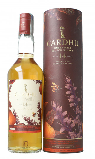 Cardhu Speyside  Scotch Whisky 14 Year old 2019 edition 70cl 55% OB-