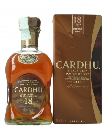 Cardhu Speyside Scotch Whisky 18  Year Old 70cl 40%