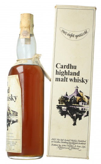 Cardhu Speyside  Scotch Whisky Over 8 Year old - Bot.60's or early 70's 75cl 43% OB- cork cap
