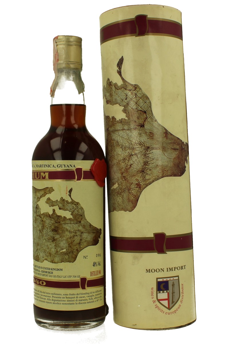 Caribbean rum JamaicaMartinica Guyana 49 years Old 1940 1999 70cl 40