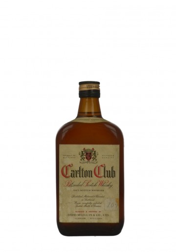 CARLTON CLUB Bot.60/70's 75cl David McLallan  - Blended