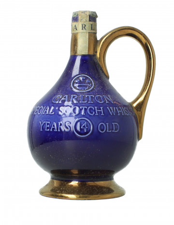 Carlton Scotch Whisky 14  year old - Bot.70's-80's 75cl Ceramic decanter