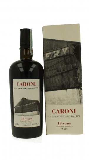 CARONI 18yo 1994 2012 70cl 62.59% Velier - Rum