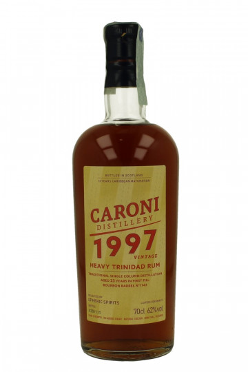 CARONI 23 years old 1997 70cl 62% - Selected by SPHERIC SPIRITS