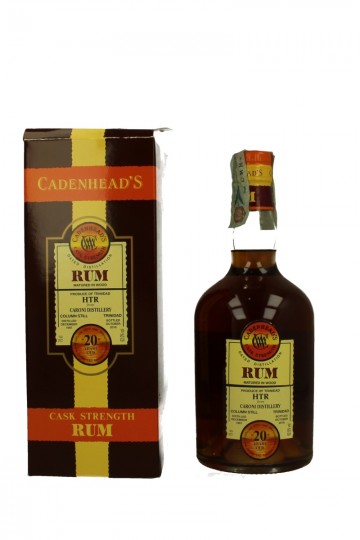 Caroni DISTILLERY HTR 20 years old 1997 2018 70cl 62% Cadenhead's