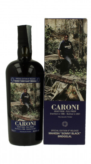 CARONI employees 70cl 66.2% 6th Release "SONNY BLACK" BRIDGELAL