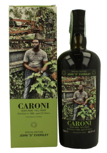 CARONI EMPLOYEES JOHN "D" EVERSLEY 1996 2018 70cl 66.5% Velier 1st release - Rum