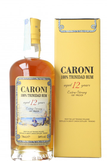 Caroni Trinidad Rum 12 year old 70cl 50% Velier -  no box