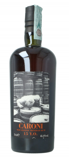 Caroni Trinidad Rum 15 year old 1985 2000-2006 70cl 43.4% Velier -  no box 6700 bottles produced