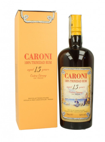 Caroni Trinidad Rum 15 year old 70cl 52% - Rum