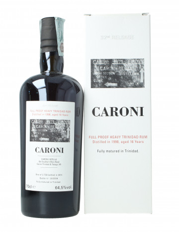 Caroni Trinidad Rum 16yo 1998 2014 70cl 64.5% Velier - Rum