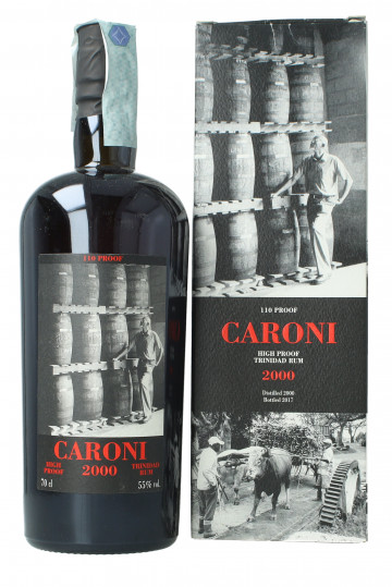 Caroni Trinidad Rum 17 year old 2000 2017 70cl 55% Velier -  box