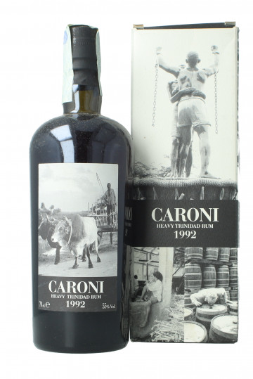 Caroni Trinidad Rum 18 year old 1992 70cl 55% Velier -  box